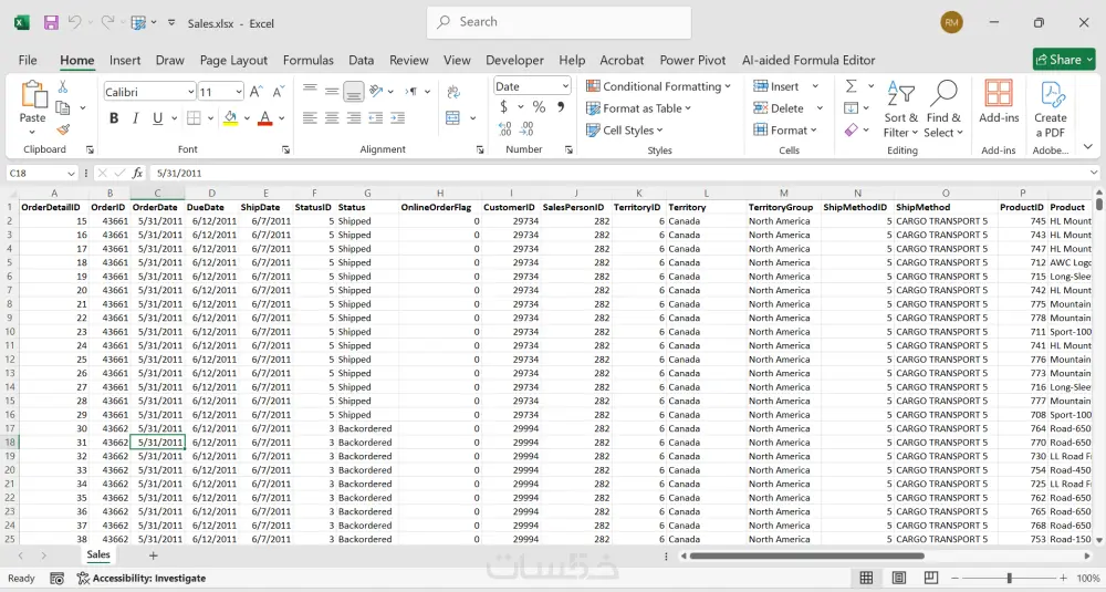 تنظيف وتجهيز البيانات من ملفات Excel و CSV باحترافية