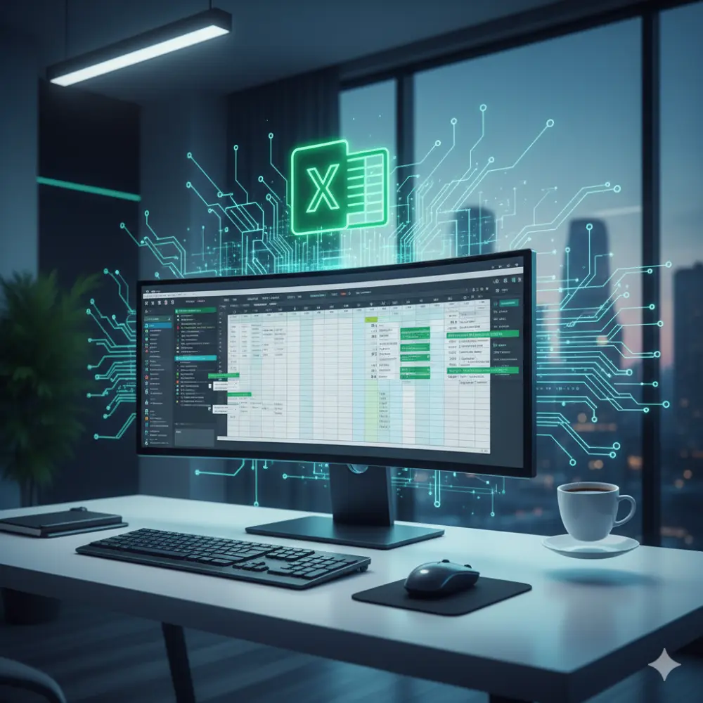 تصميم ملفات اكسيل وتقارير ديناميكية