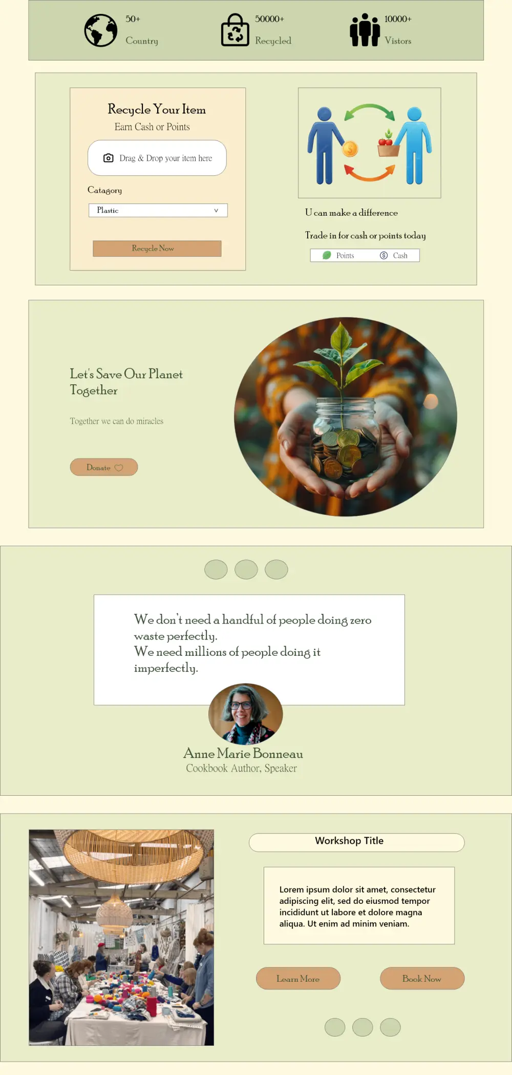 تصميم صفحة هبوط