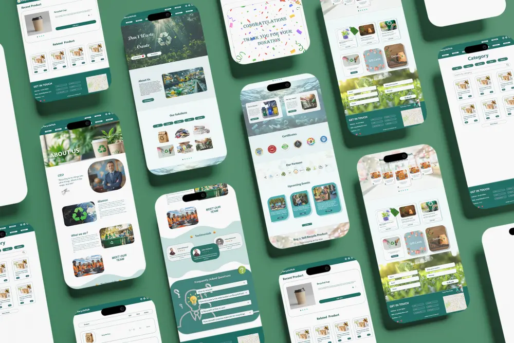 تصميم واجهات وتجارب مستخدم احترافية UIUX