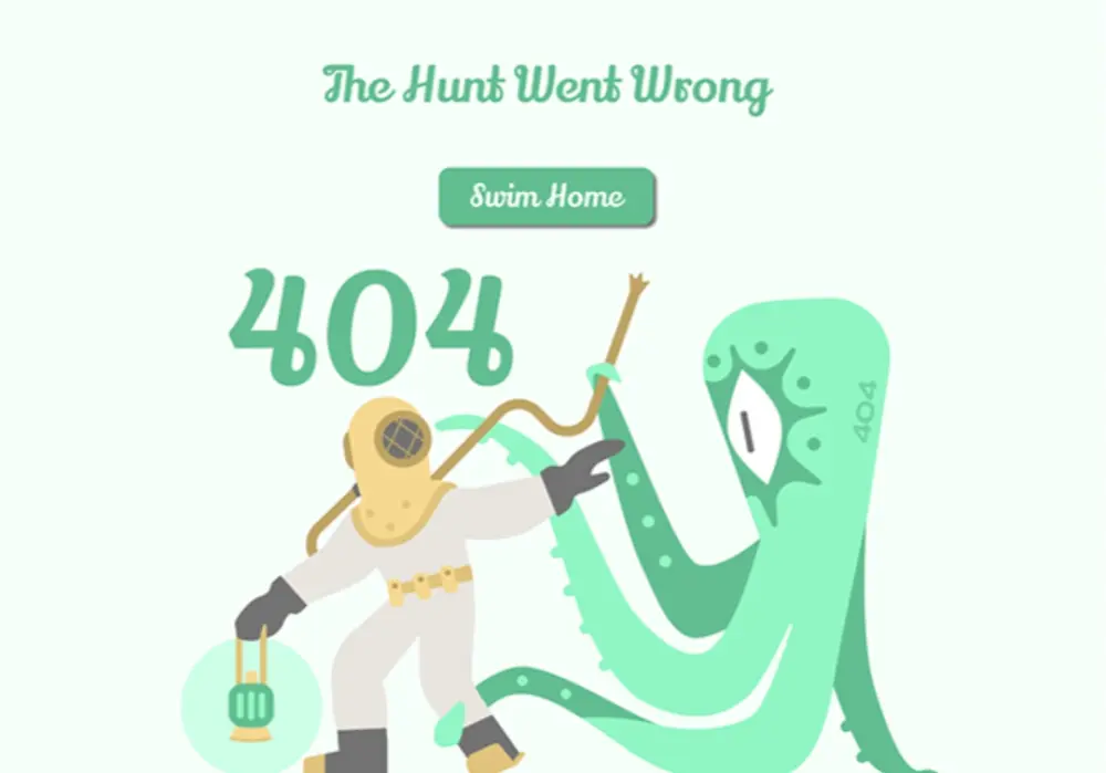 تصميم صفحة 404 محترفة