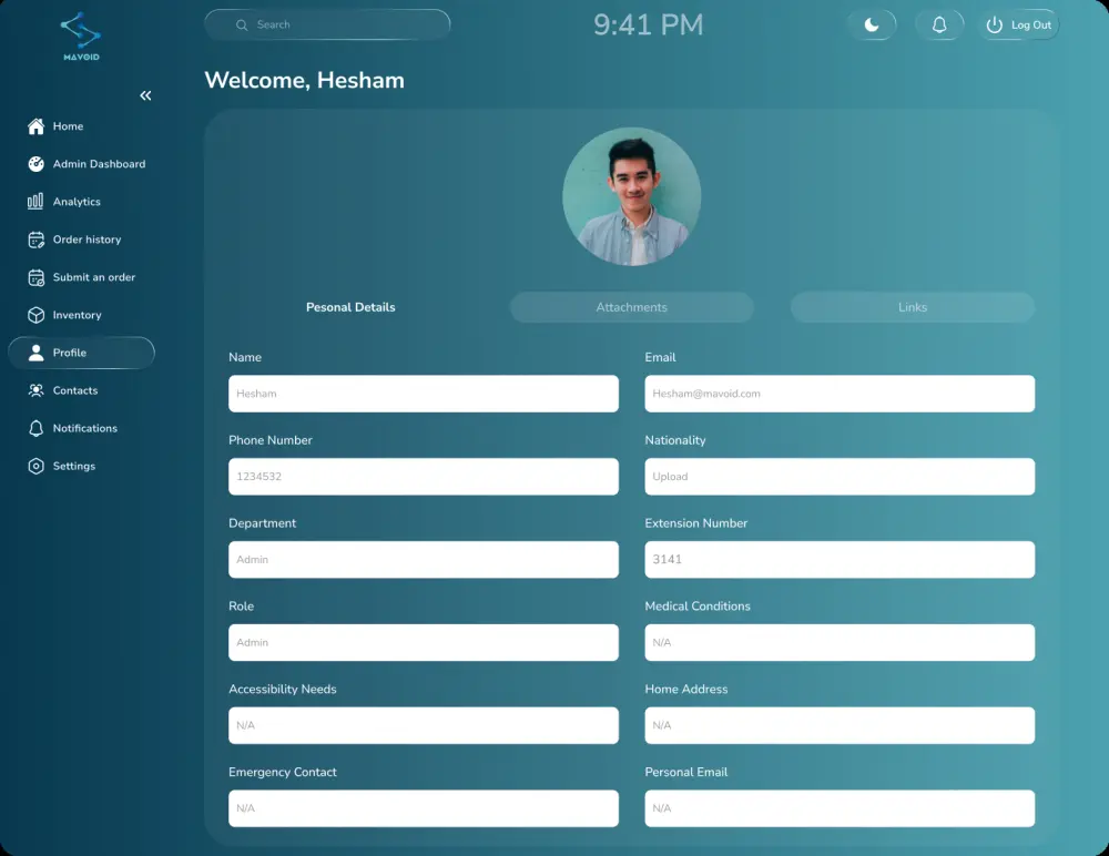 تصميم لوحات التحكم داشبورد | UX/UI Design Dashboard