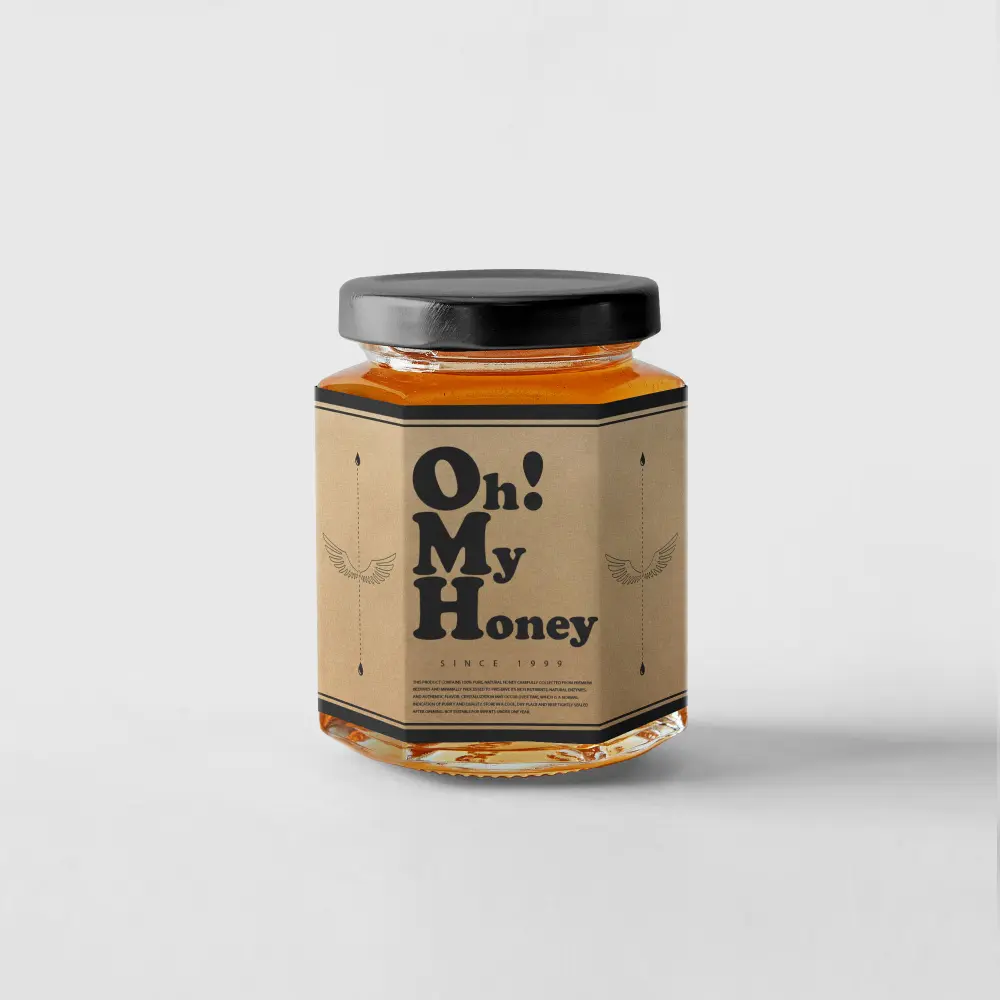 تصميم غلاف وملصق المنتجات وفق هوية العلامة التجارية