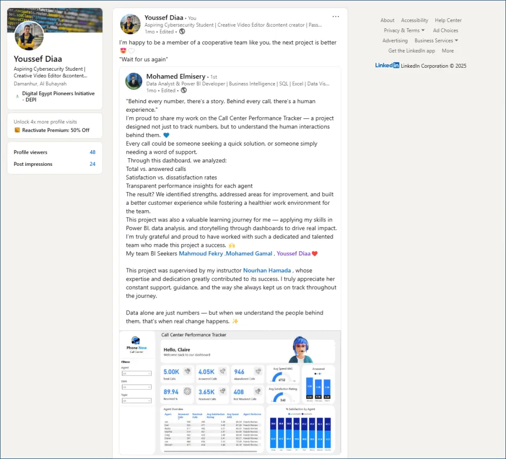 تصميم Dashboard Power BI تفاعلي لتحليل بياناتك بشكل احترافي