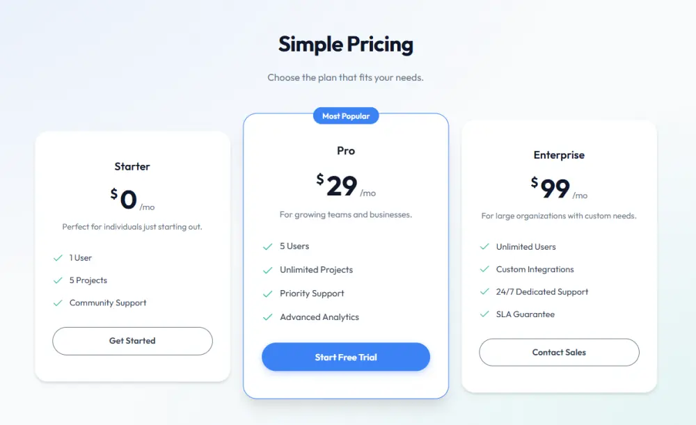 تصميم صفحه هبوط احترافيه بأستخدام HTML & CSS & JS