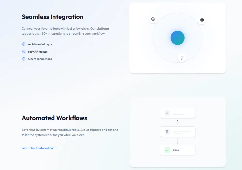 تصميم صفحه هبوط احترافيه بأستخدام HTML & CSS & JS