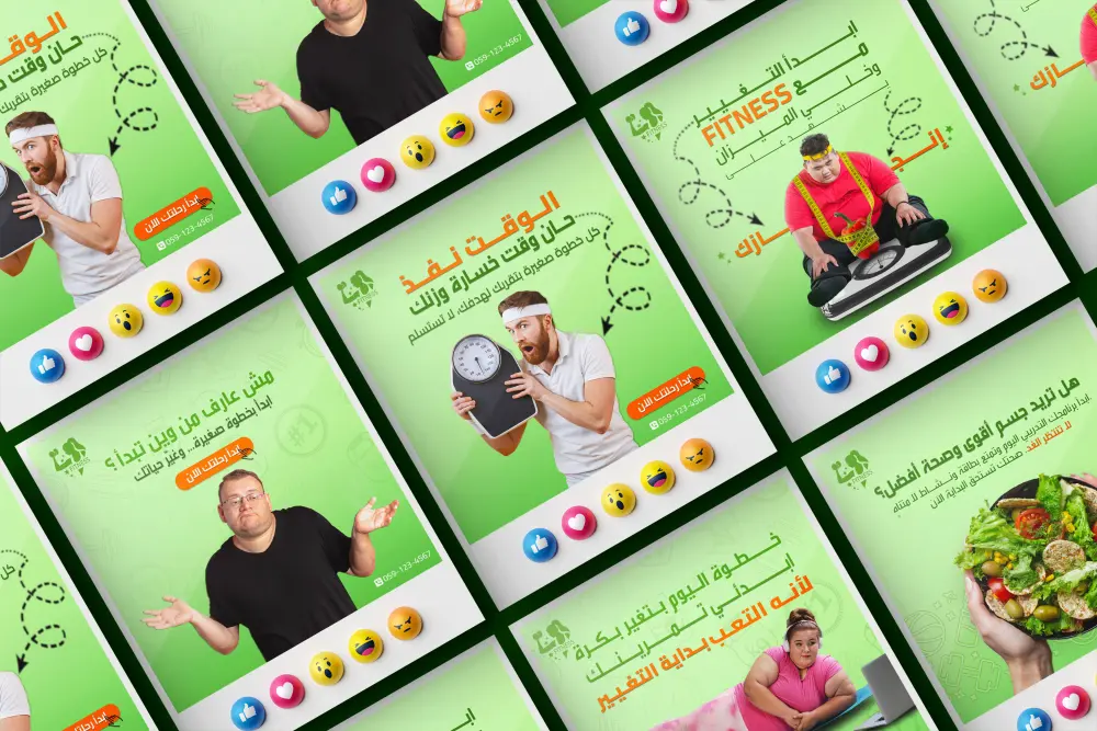 تصاميم سوشيال ميديا احترافية