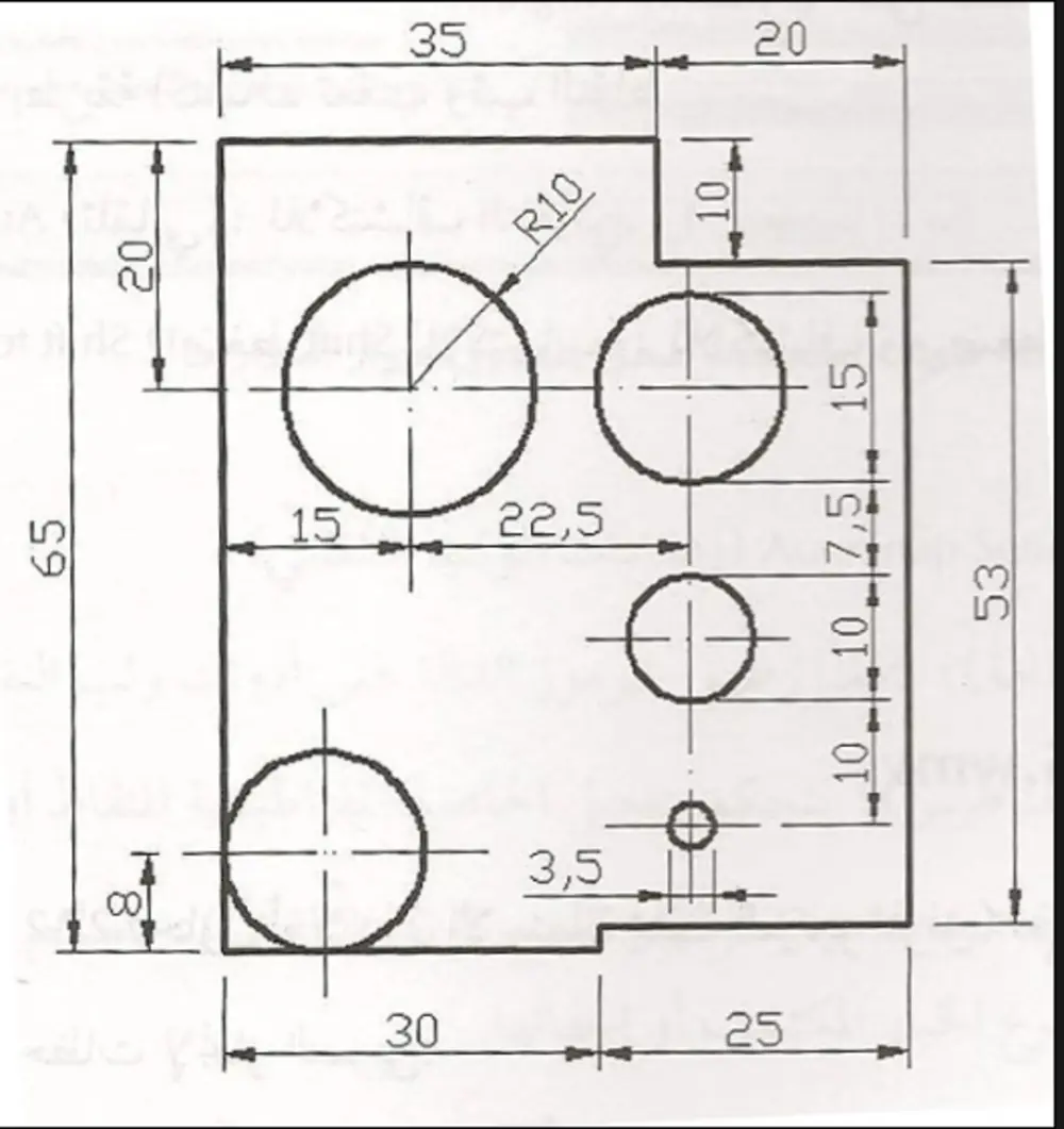 الرسم علي برنامج الاوتوكاد رسومات هندسيه معماريه ورسومات ميكانيكيه