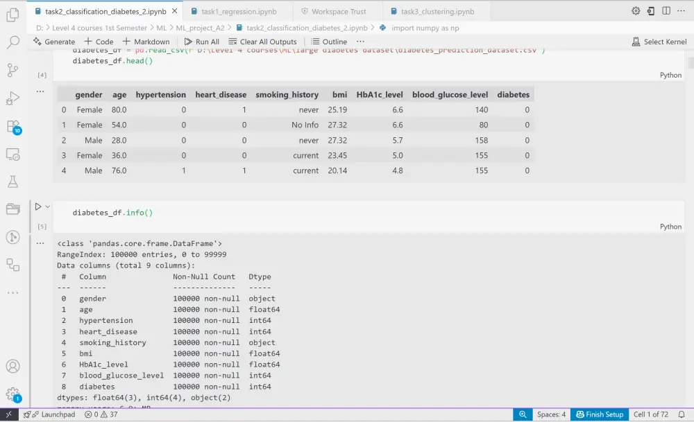 بناء نماذج التعلم الآلي machine learning models