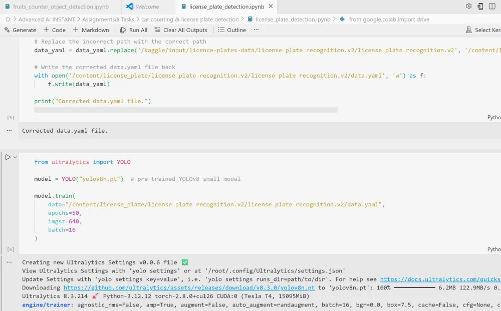 تطوير نماذج لاكتشاف الأجسام في الصور (Object Detection)