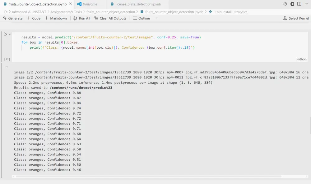 تطوير نماذج لاكتشاف الأجسام في الصور (Object Detection)