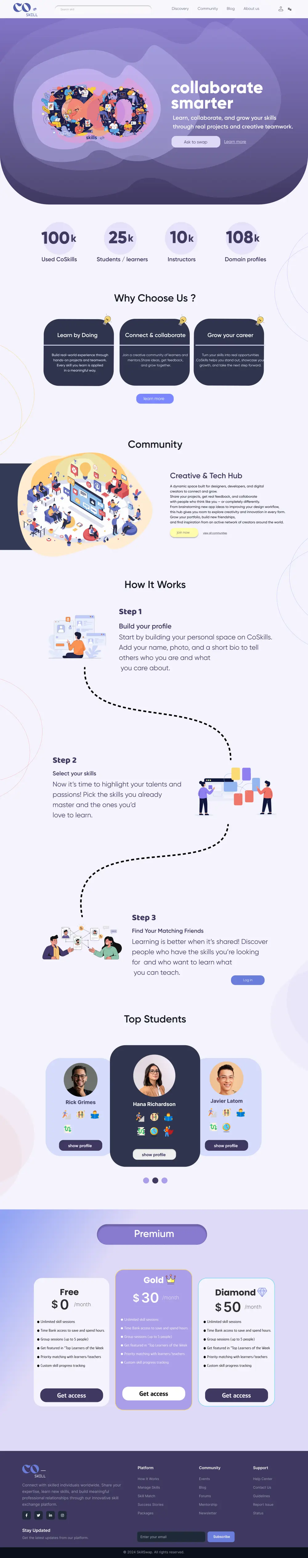 تصميم موقع الكتروني سهل واحترافي