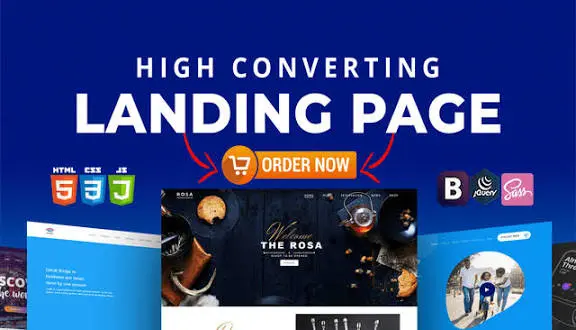 تصميم صفحات الهبوط