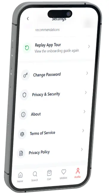 تطبيق StyleSphere – منصة تجارة إلكترونية متكاملة للموضة مع لوحة تحكم ودعم مباشر