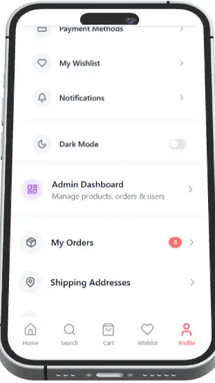 تطبيق StyleSphere – منصة تجارة إلكترونية متكاملة للموضة مع لوحة تحكم ودعم مباشر