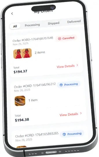 تطبيق StyleSphere – منصة تجارة إلكترونية متكاملة للموضة مع لوحة تحكم ودعم مباشر