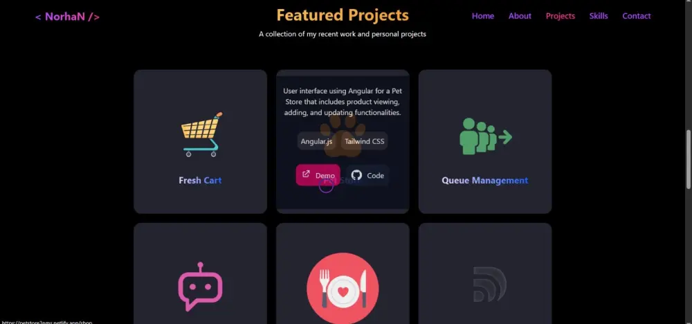 بورتفوليو شخصي احترافي لعرض الأعمال والتجارب