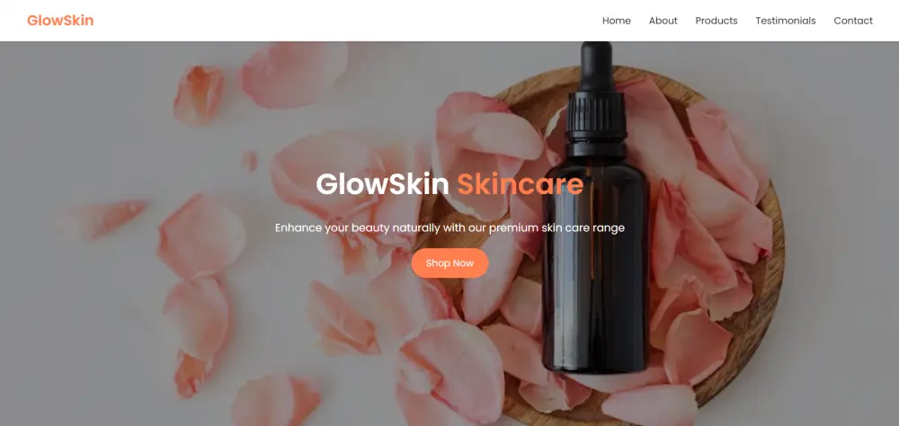تصميم موقع ويب احترافي Responsive باستخدام HTML و CSS و JavaScript