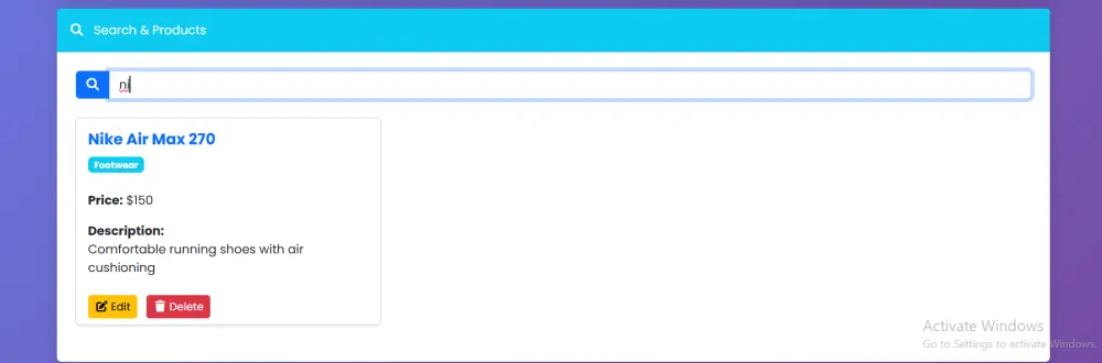 نظام إدارة المنتجات تفاعلي | Product Manager Pro