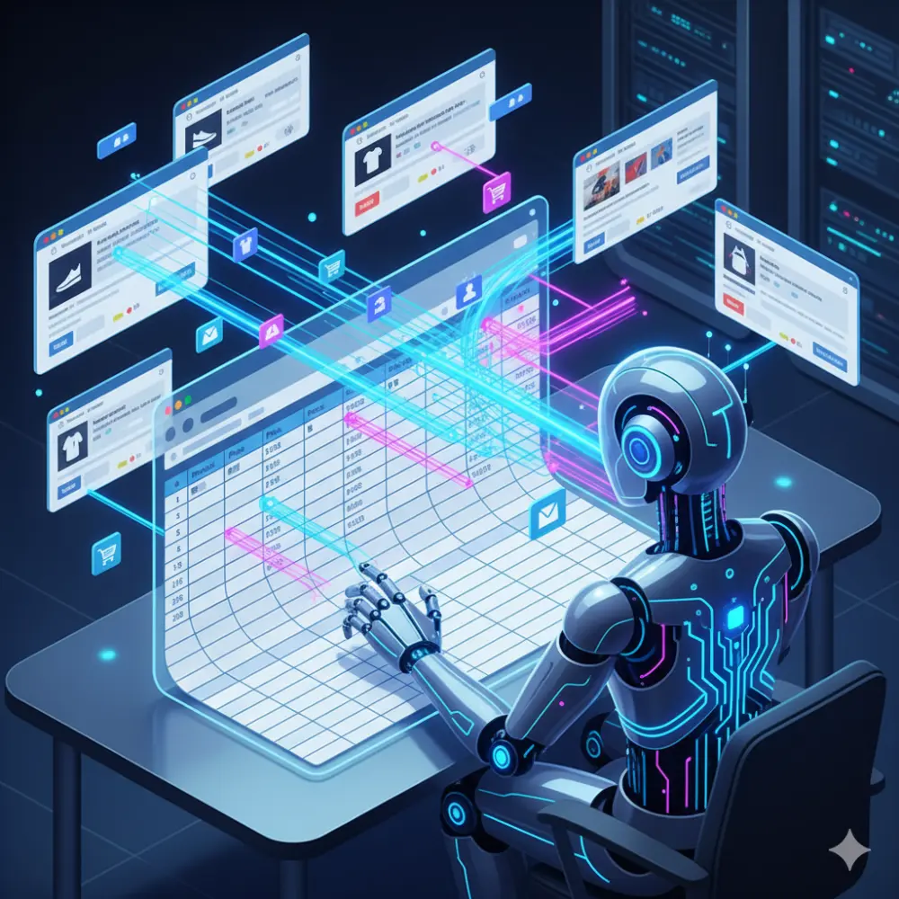 سحب بيانات ومنتجات من أي موقع