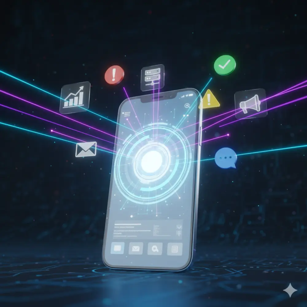 نظام تنبيهات فوري عند حدوث أحداث مهمة (طلبات – مخزون – أسعار – بيانات جديدة)