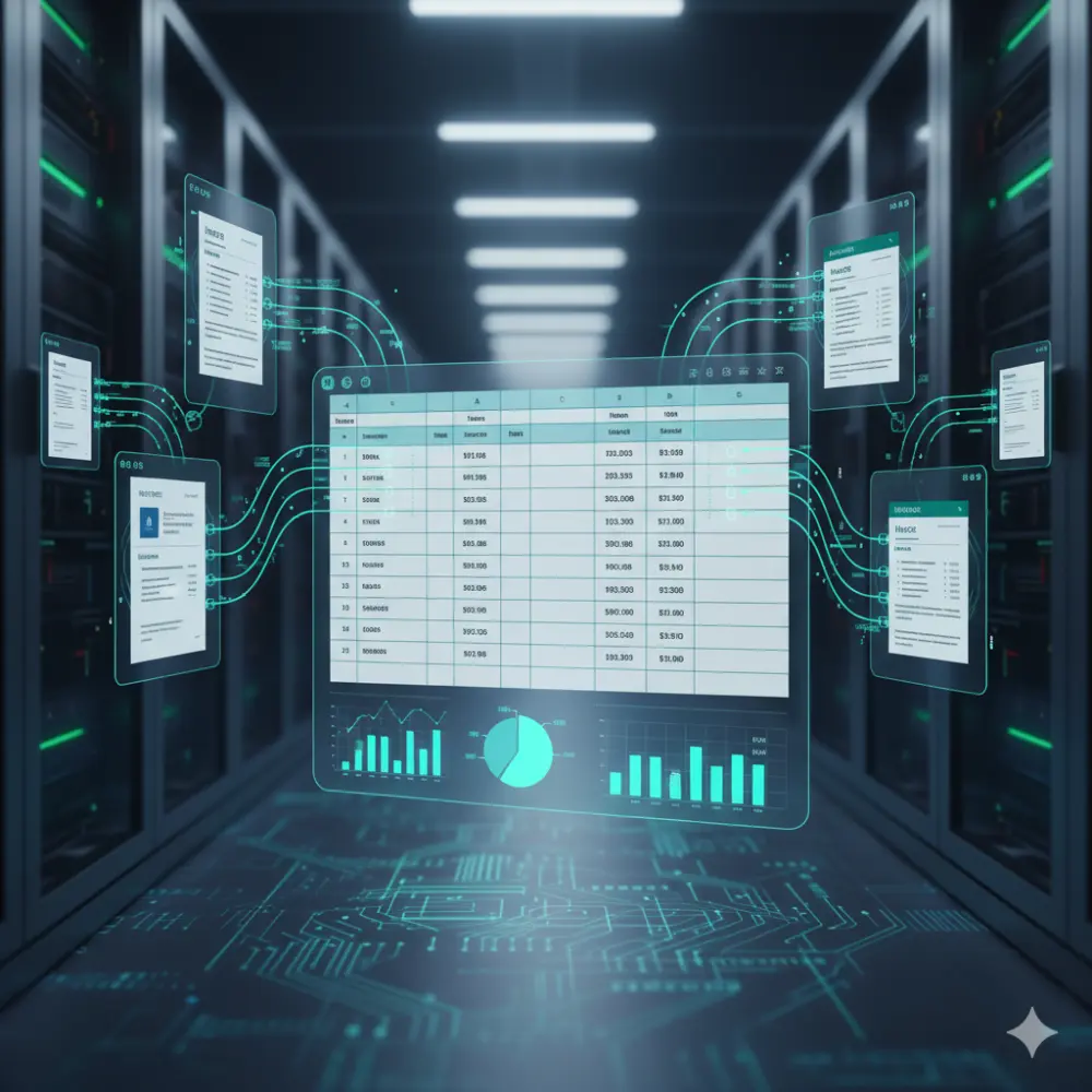 استخراج البيانات من الفواتير