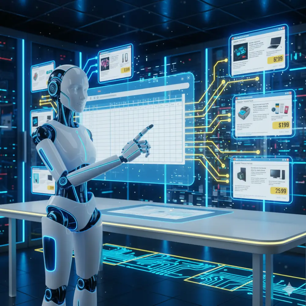 استخراج بيانات المنتجات من متجر Amazon وتنظيمها في ملف Excel جاهز للاستخدام