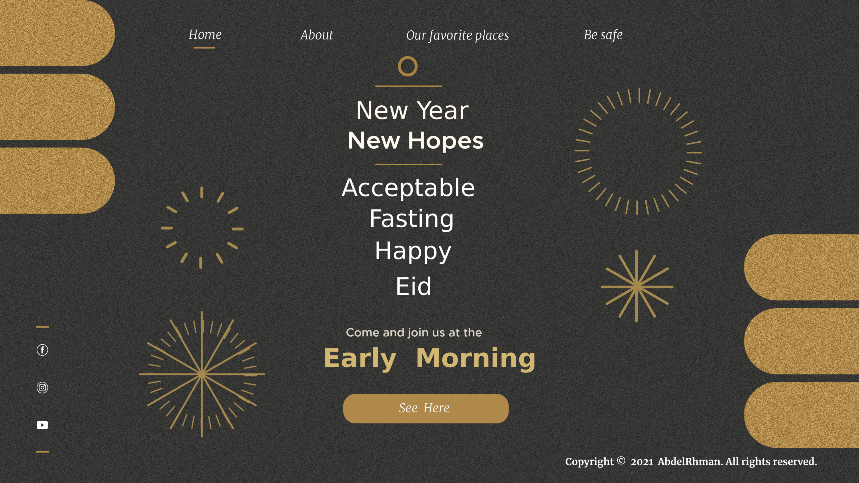 عمل Landing page بسيطة جدا