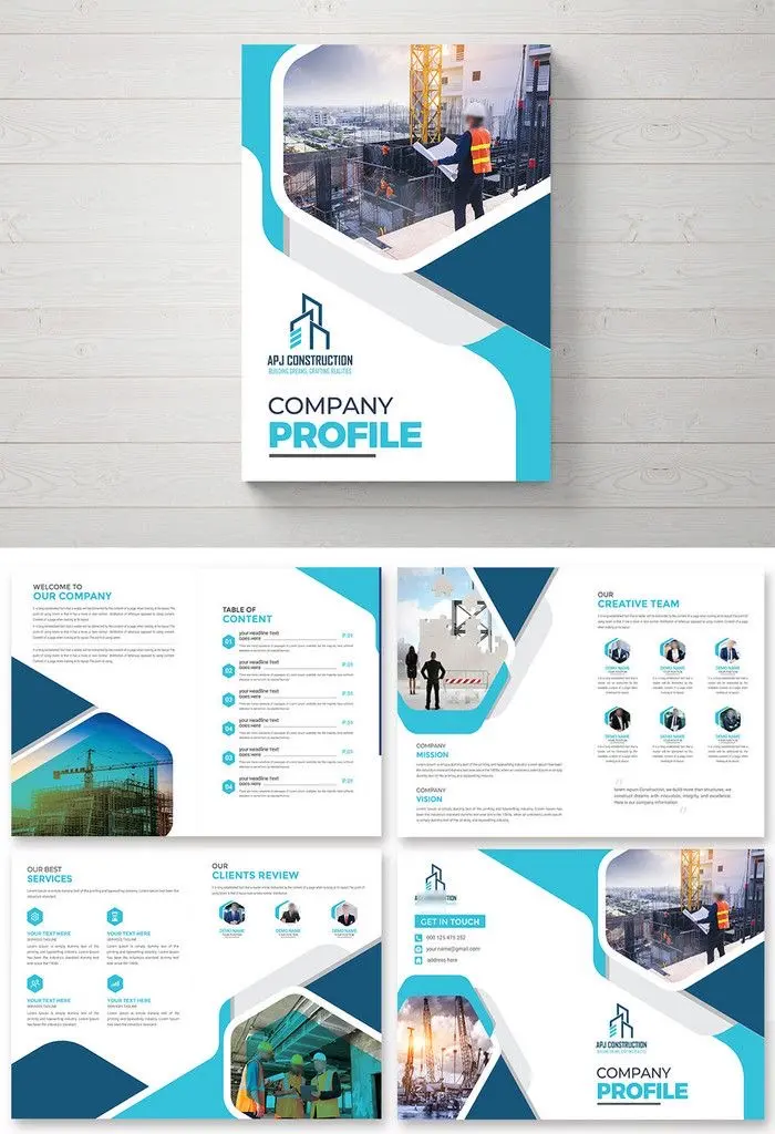 تصميم بروفايلات الشركات والعروض التقديمية (PowerPoint) بأسلوب احترافي يعكس هوية النشاط