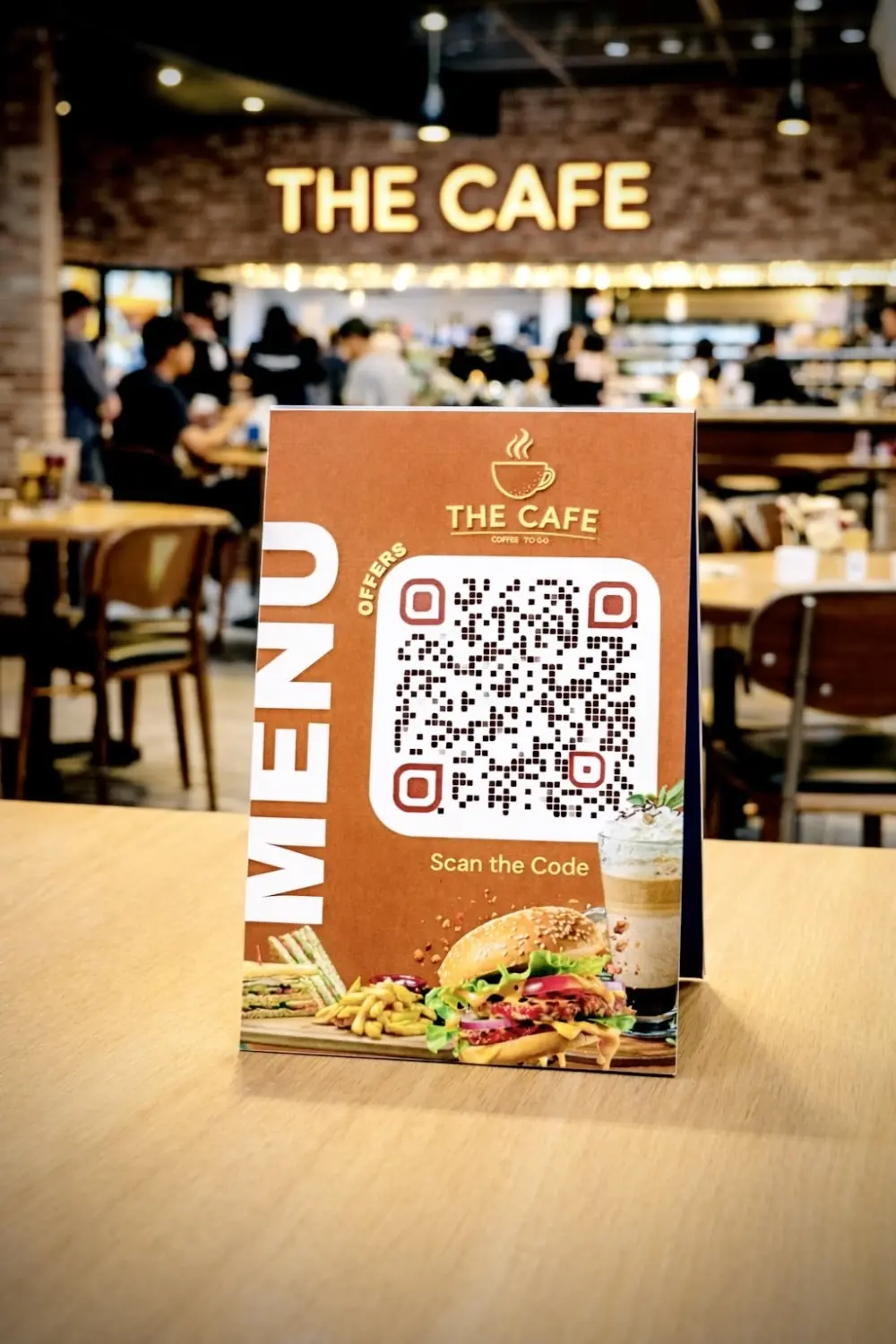تصميم منيو إلكتروني احترافي للمطاعم والكافيهات برابط QR سريع وعصري