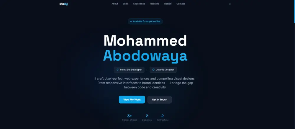 تصميم موقع الكتروني