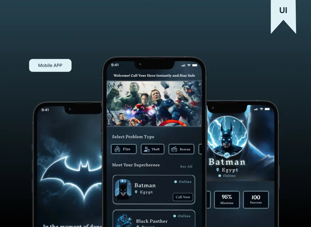 تصميم شاشات UI/UX احترافية لتطبيقات الموبايل والمواقع