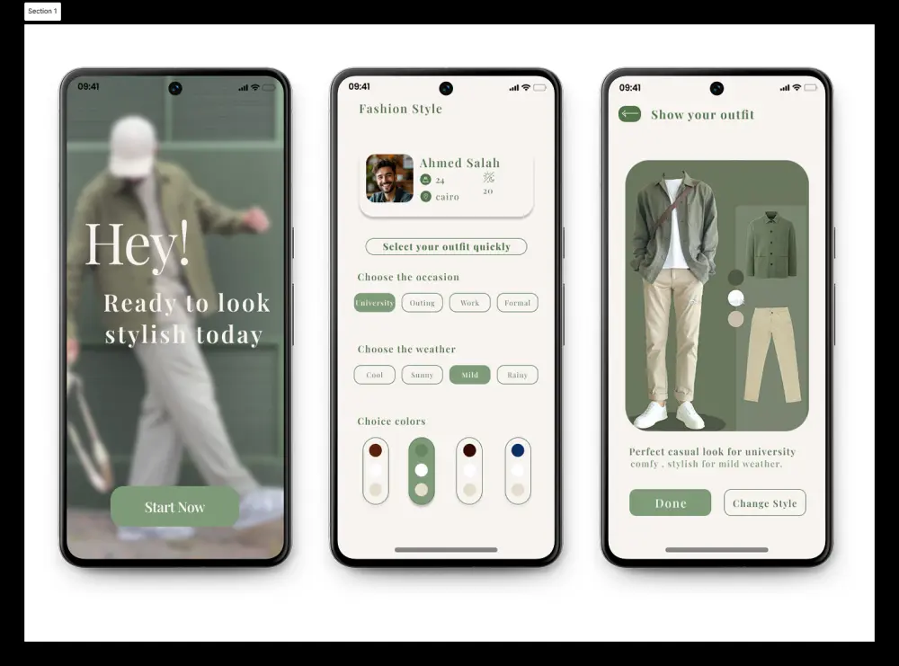 تصميم شاشات UI/UX احترافية لتطبيقات الموبايل والمواقع