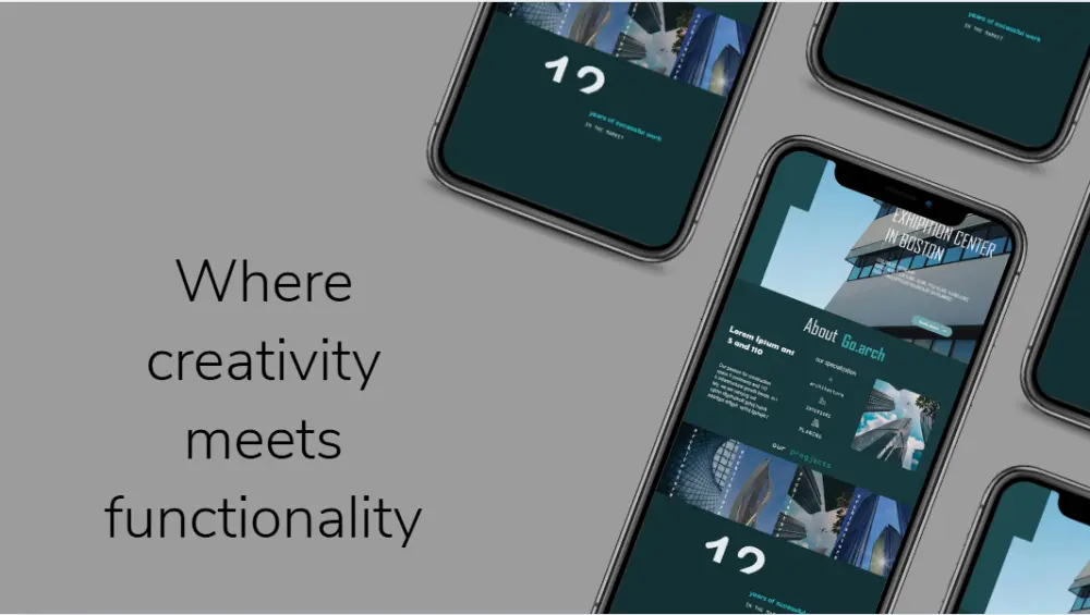 تصميم واجهات Landing Page أو تطبيقات مميزة بأسلوب عصري واحترافي