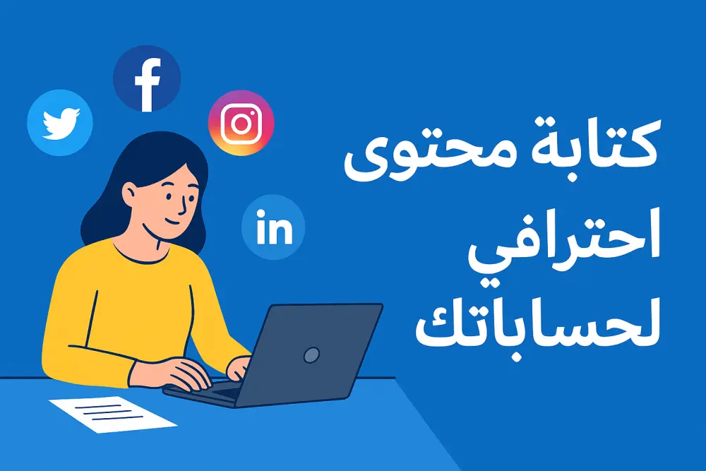 سأقوم بكتابة محتوى جذاب ومناسب لهوية العلامة التجارية الخاصة بك لمنصات التواصل الاجتماعي (فيسبوك – إنستجرام – تويتر – لينكدإن…). سأصيغ منشورات احترافية بأسلوب يجذب الجمهور ويعبر عن أهدافك التسويقية بدقة