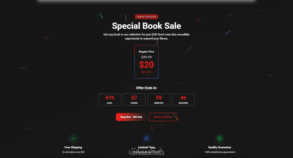 تصميم وإنشاء موقع الكتروني