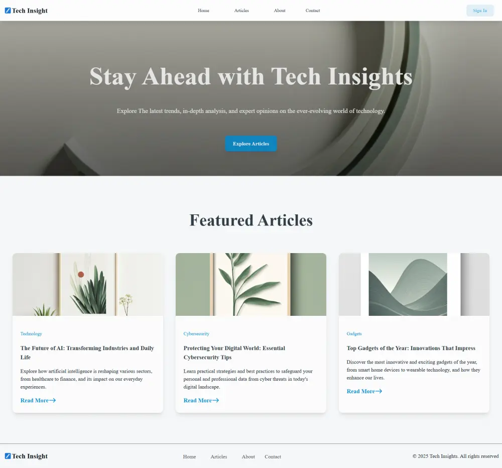 بناء منصة أخبار أو مقالات متجاوبة بإستخدام رياكت