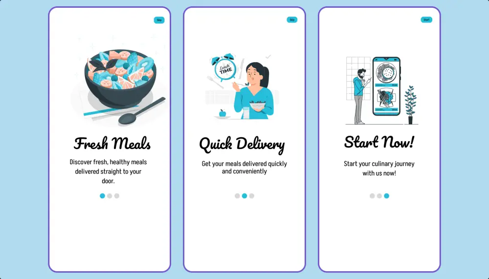 تصميم وتطوير واجهات Flutter احترافية وعصرية لتطبيقك.