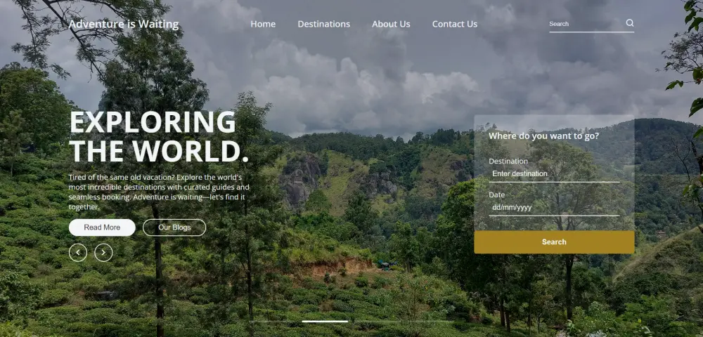 تصميم صفحة هبوط احترافية و متطورة HTML,Css
