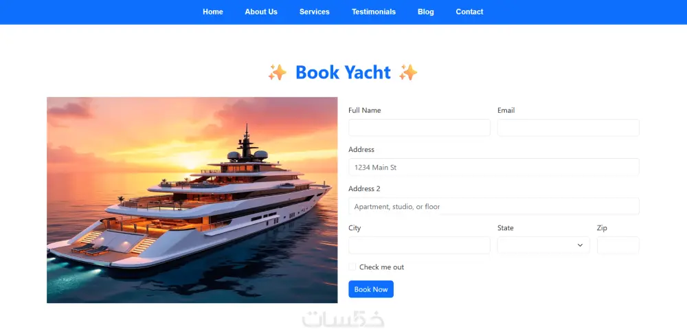 برمجة صفحات هبوط ومواقع متجاوبة باحترافية باستخدام React js