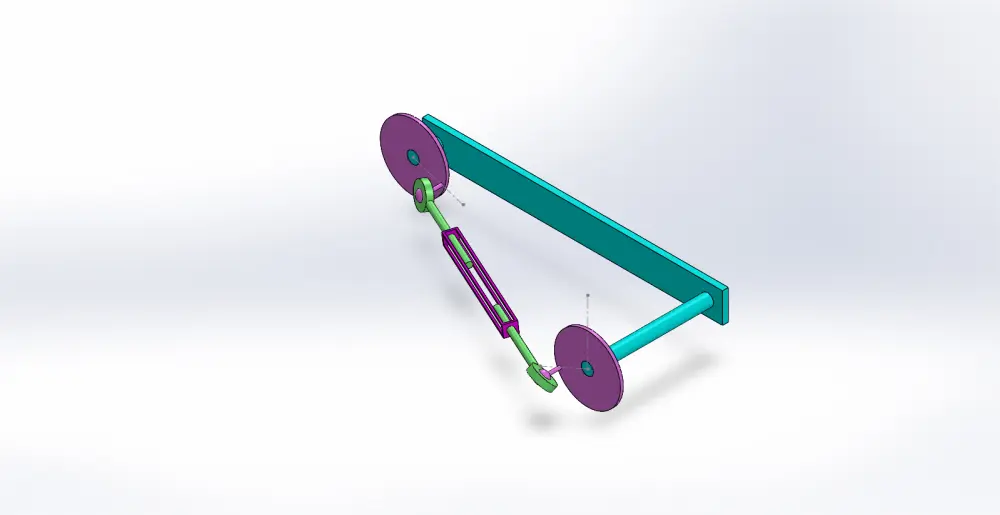تصميم Assembly، أجزاء 3D، ورسومات 2D كاملة على SolidWorks