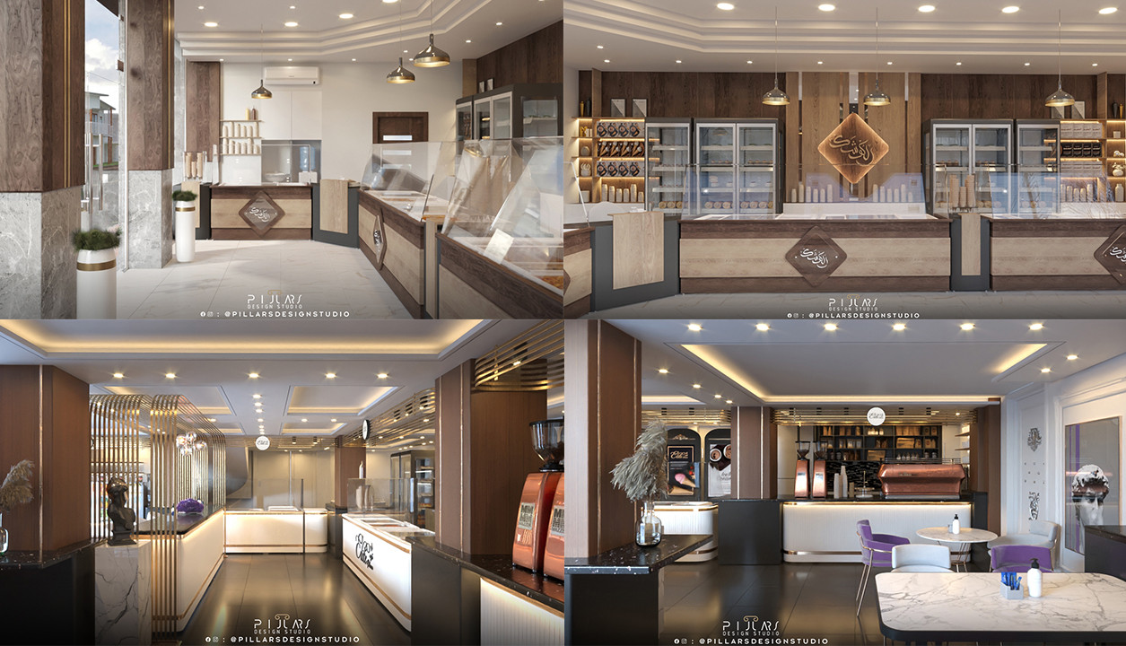 التصميم الداخلي والديكور لمختلف الفراغات المعمارية