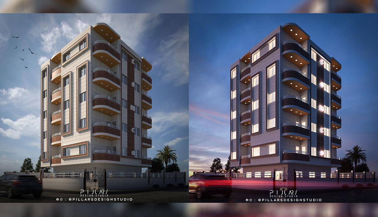 التصميم الخارجي والواجهات المعمارية