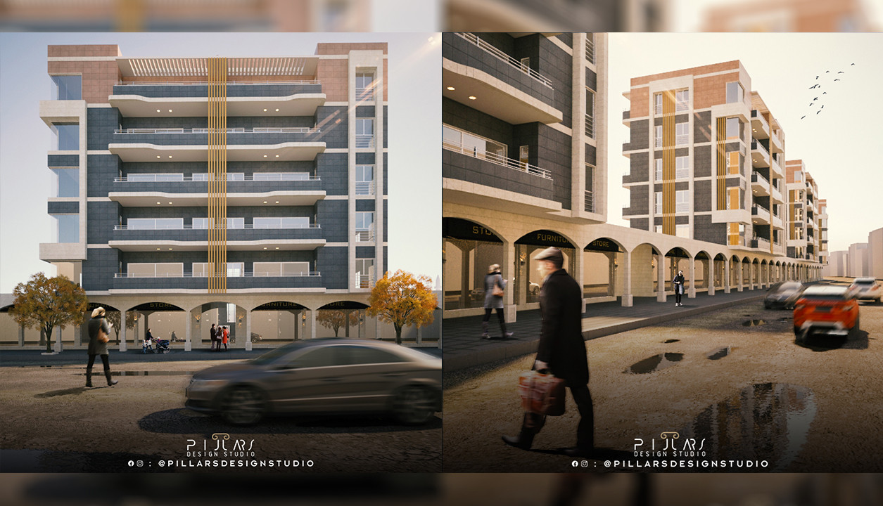 التصميم الخارجي والواجهات المعمارية