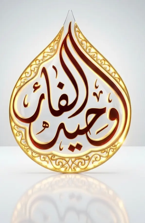 اكتب اسمك بخط عربي فاخر 3D – تصميم فني جاهز للاستخدام