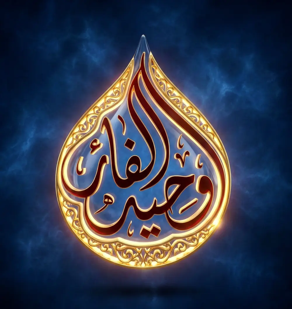 اكتب اسمك بخط عربي فاخر 3D – تصميم فني جاهز للاستخدام