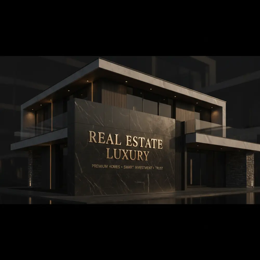 تصميم صور عقارية فاخرة (Luxury Real Estate CGI Ads)