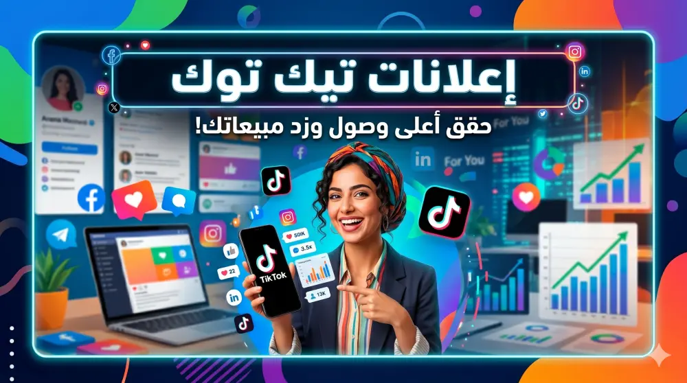 إنشاء وإطلاق حملات إعلانية احترافية على تيك توك (TikTok Ads) لزيادة المبيعات والوعي بالعلامة التجارية.
