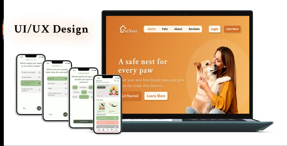 تصميم واجهة وتجربة المستخدم للويب و الموبيل UX UI Design