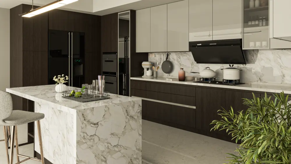 اخراج معماري ثلاثي الأبعاد | نمذجة وتصميم داخلي وخارجي